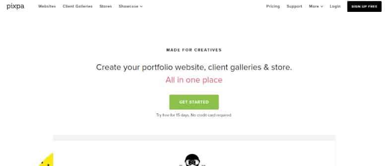 Pixpa Photography Website Builder